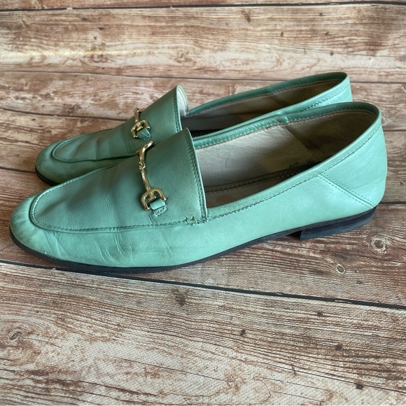 Sam Edelman Women\'s Loraine Tailored green slippers loafers size 8
